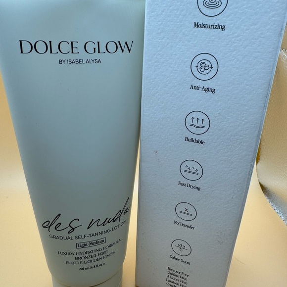 Nib dolce glow by isabel Alysa light- medium gradual self tanning lotion - Picture 4 of 8